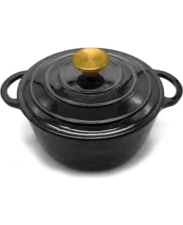 Ruokailu 5,3 l musta valurautapata Main Image