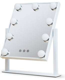 Lumio Lights Hollywood peili 9 lamppua valkoinen Main Image