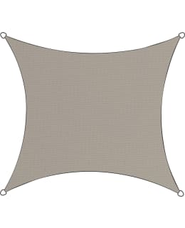 GREEN LAND 3,6X3,6M BEIGE SUN SHADE SAIL Main Image