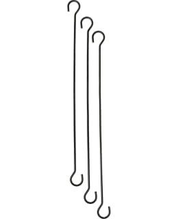 VERDOLA 40CM BLACK SUSPENSION HOOK 3PCS Main Image
