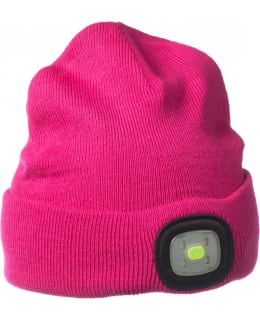 VISIRAY PINK RECHARGEABLE LED BEANIE Main Image