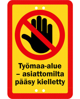 SEKURE 20X30 ALU.KYLTTI TYÖMAA-ALUE Main Image