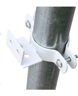 SEKURE 1-SIDE ALUMINUM SIGN POLE BRACKET Main Image