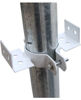 SEKURE 2-SIDE ALUMINUM SIGN POLE BRACKET Main Image