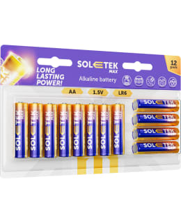 SOLETEK MAX AA 12KPL ALKALIPARISTO Main Image