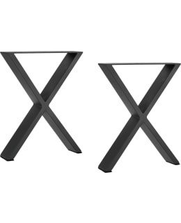 EVELLA CROSS BENCH LEGS BLACK Main Image