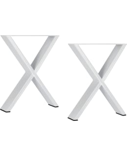 EVELLA CROSS BENCH LEGS WHITE Main Image
