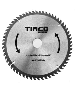 TIMCO 210X30 60T CIRCULAR SAW BLADE Main Image