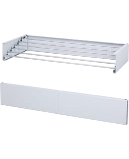 Innlux seinään kiinnitettävä 100 cm design-kuivausteline, matta valkoinen Main Image