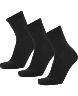 UH SPORT SOCKS 3-PACK UH6015 BLK 31-33 Main Image
