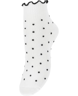 MA BW698-WHI-39-41 W.FRILL SOCKS Main Image