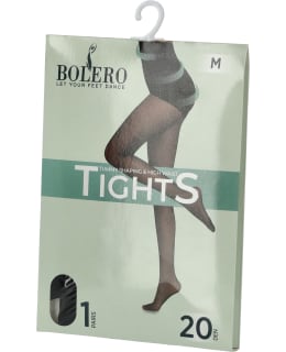 BOLERO BP2661-BLA-L 20 DEN TIGHTS Main Image
