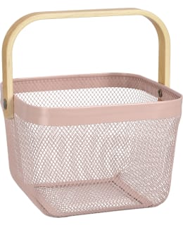 VILLADESIGN 23,5X23,5X16 PINK METAL.KORI Main Image