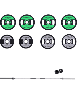 OPTIGYM 75KG 50MM PLATE+BAR SET Main Image