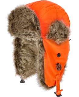ANAR NARUSKA ORANGE FURRY HAT Main Image