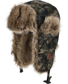 ANAR NARUSKA GREEN CAMO FURRY HAT Main Image