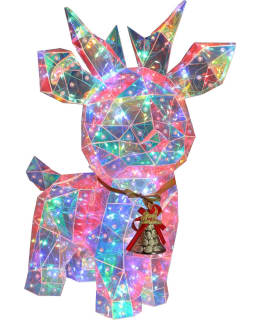 LUMIO LIGHTS MAGIC REINDEER 40CM RGB LED Main Image