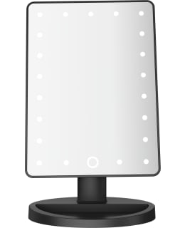 LUMIO LIGHTS DESKTOP MAKEUP MIRROR BLACK Main Image