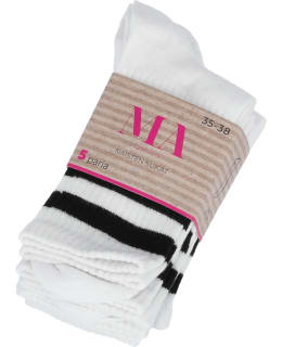 MA BM804-WHITE-39-42 N.SOCKS 5P Main Image