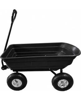 GREEN LAND 80L 200KG TOWABLE GARDEN CART Main Image