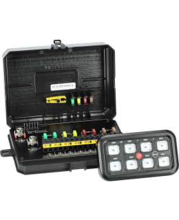 ARCTIC BRIGHT 8 GANG SWITCH PANEL 10-30V Main Image