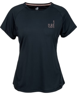 UHALLA PEONY BLK XS W TECHNICAL TEE Main Image