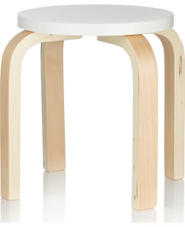 STYLIVE TEMPO Ø26X30 WH/NAT CHILD.STOOL Main Image
