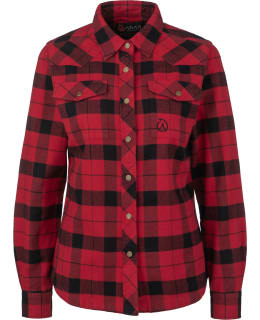 ANAR KEVO RED W XS FLANNEL SHIRT Main Image