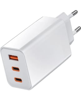 LE-ON 2XUSB-C + 1XUSB-A 65W GAN LATURI Main Image