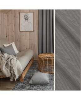 AINA HARMONY 140X240 GREI BL.OUT CURTAIN Main Image