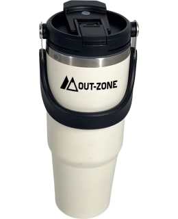 OUT-ZONE 900ML VALKOINE TERÄS JUOMAPULLO Main Image