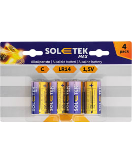 SOLETEK MAX C 4PCS ALKALINE BATTERY Main Image