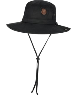 ANAR MARTIMO BLACK S/M WIDE-BRIMMED HAT Main Image