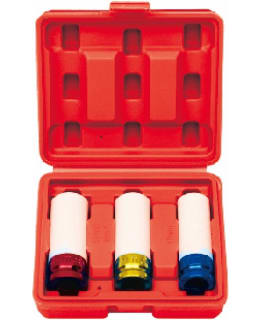 TIMCO 3-PCS WHEEL NUT SOCKET SET CRMO Main Image