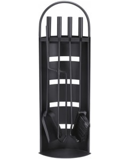 AINOLA BLACK 4-PCS FIREPLACE TOOL SET Main Image