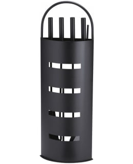 AINOLA BLACK 4-PCS FIREPLACE TOOL SET Main Image