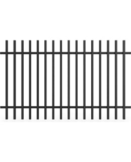GREEN LAND GARDEN II BLACK FENCE PANEL Main Image