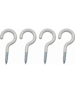 FINNBEAR 50MM 4PCS WHITE STEEL HOOK Main Image