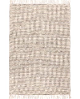 AINA LUMO 80X200 WHI/COL WOOL RUG Main Image