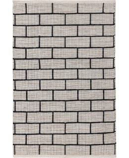 AINA TIILI 160X230 GREIG/BLA WOOL RUG Main Image
