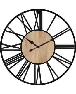 KOTOILU VERA BLACK Ø60CM WALL CLOCK Main Image