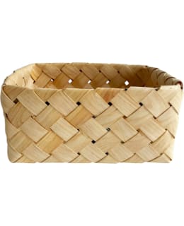 AINA HONKA 28X20X13 WOVEN WOODEN BASKET Main Image