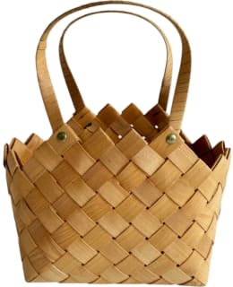 AINA KORPI 28X19X17 WOVEN WOODEN BASKET Main Image