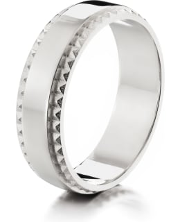 LUMOAVA ILMARI 150 7MM WHITE GOLD RING Main Image