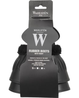 WAHLSTEN RUBBER BOOTS W/ TEDDY, BLACK, L Main Image