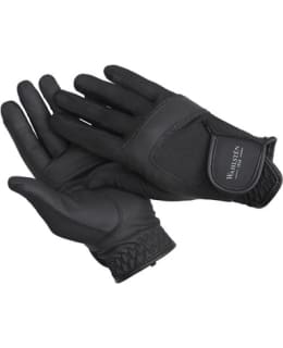 Wahlsten riding gloves black with sar XS Main Image