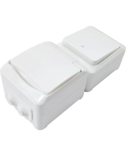 OPAL IP44 PINTA PISTORASIA JA KYTKIN Main Image