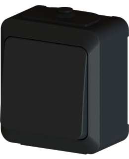 HARJU HIILI KYTK 1/6 PINTA IP44 RL MUSTA Main Image