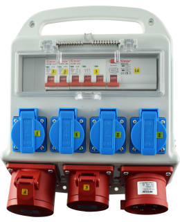 TYÖMAAN ALAKESKUS 32A+16A+4 SCHUKO Main Image