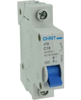 CHINT IRTO 16A/C/1P AUTOMAATTISULAKE Main Image
